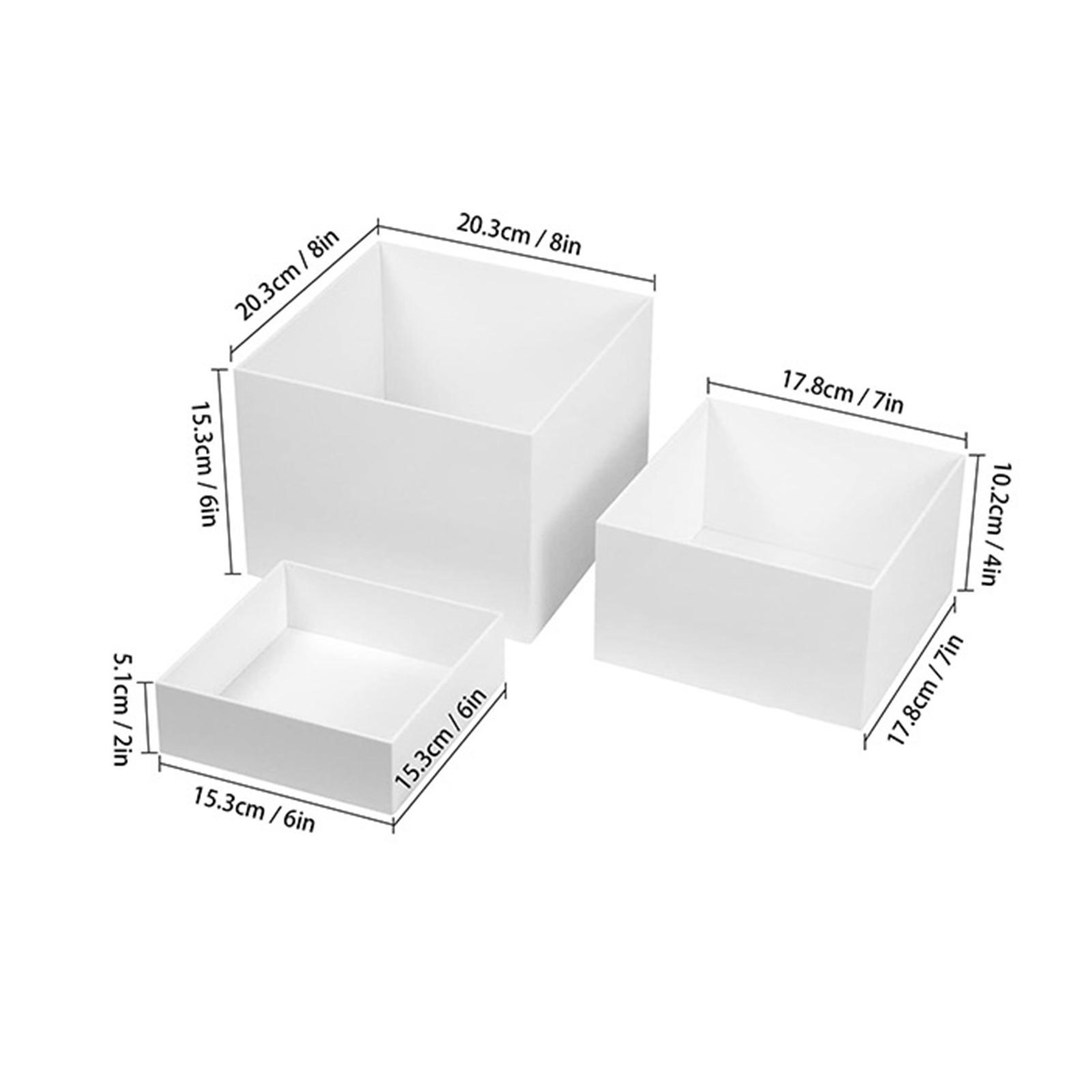 3Pcs Buffet Risers with Hollow - đánh giá và giá Exhibition Of Art And Craft