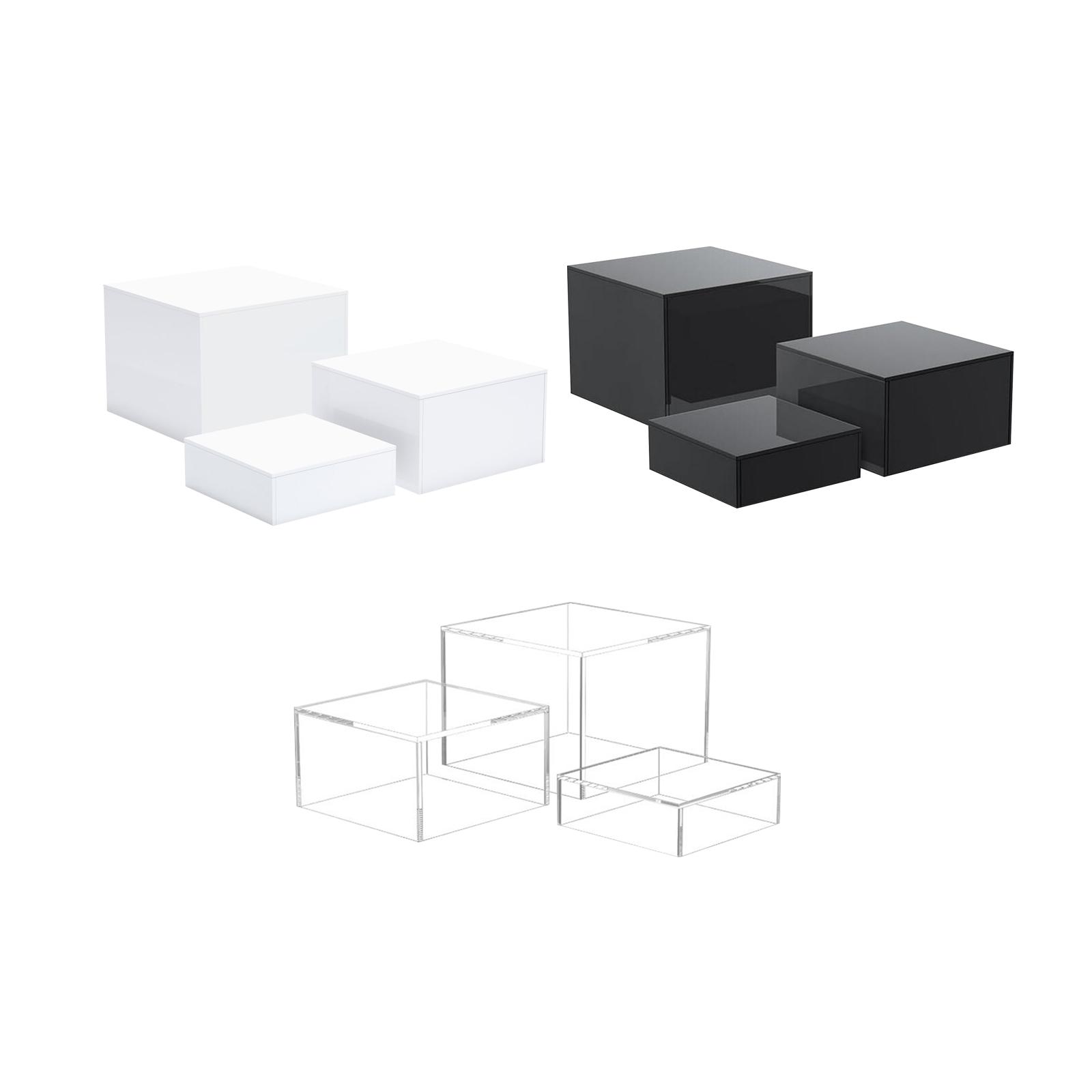 3Pcs Buffet Risers with Hollow - đánh giá và giá Exhibition Of Art And Craft