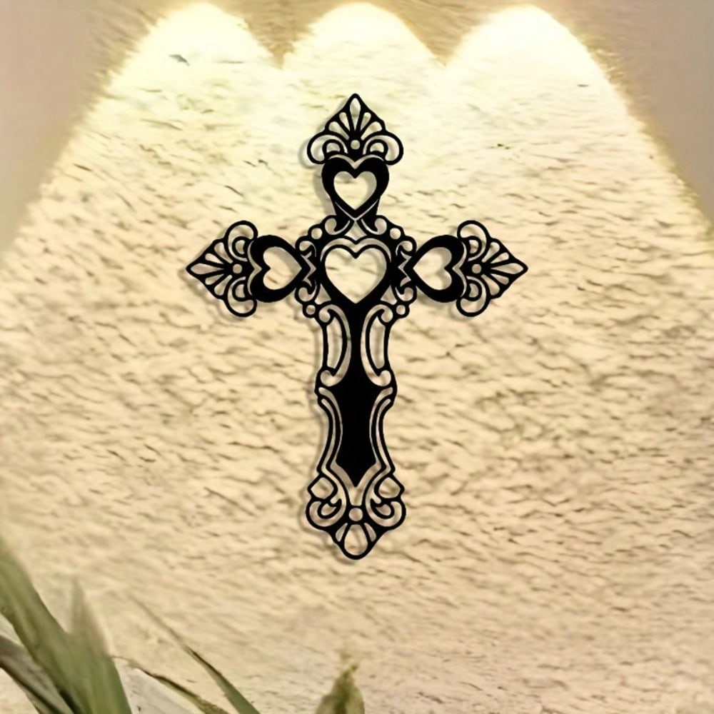 Brand Vintage Iron Cross Wall  - đánh giá và giá Art Craft Cafe