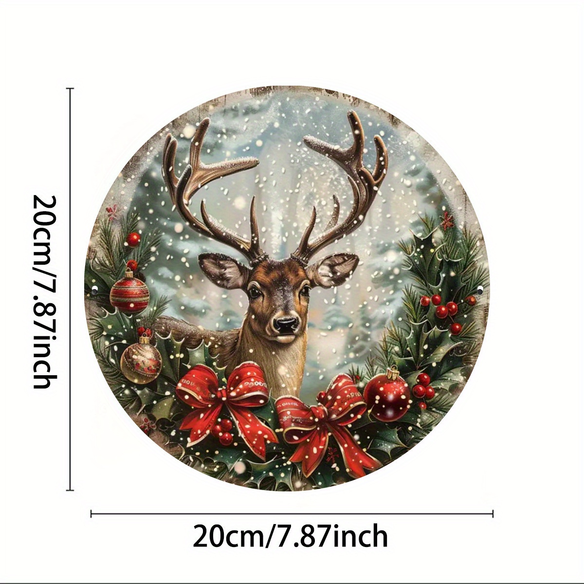 Vintage Christmas Reindeer Alu - đánh giá và giá Art Craft Cafe