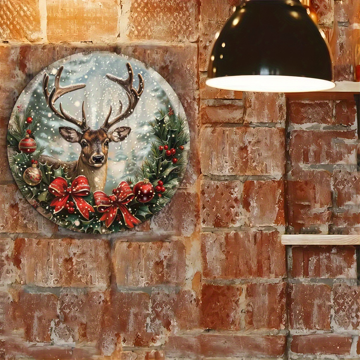 Vintage Christmas Reindeer Alu - đánh giá và giá Art Craft Cafe