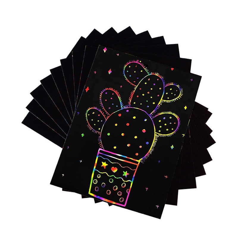 Rainbow Magic Color Scratch Ar - đánh giá và giá Art Craft With Paper