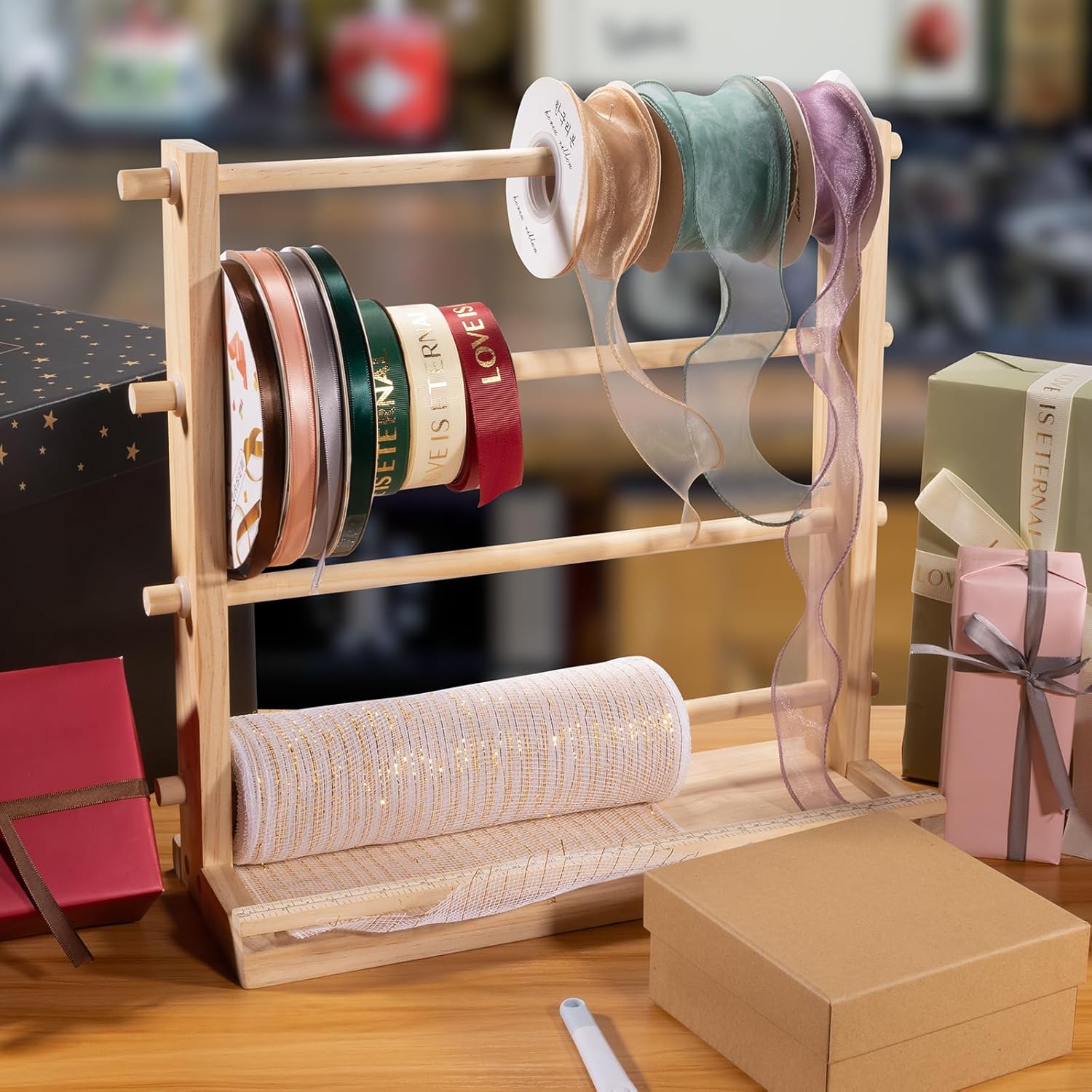 Ribbon Storage Rack Spool Hold - đánh giá và giá Washi Tape Rolls