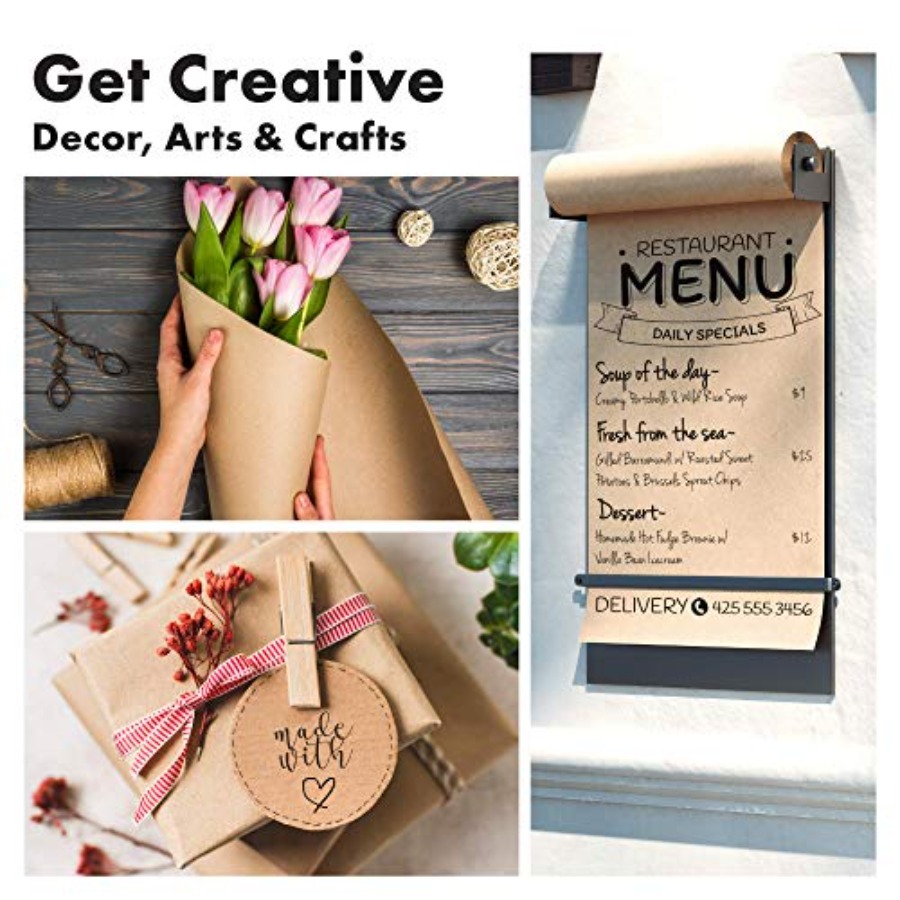 Kraft Paper 30 x 150 Feet for  - đánh giá và giá Art Craft With Paper