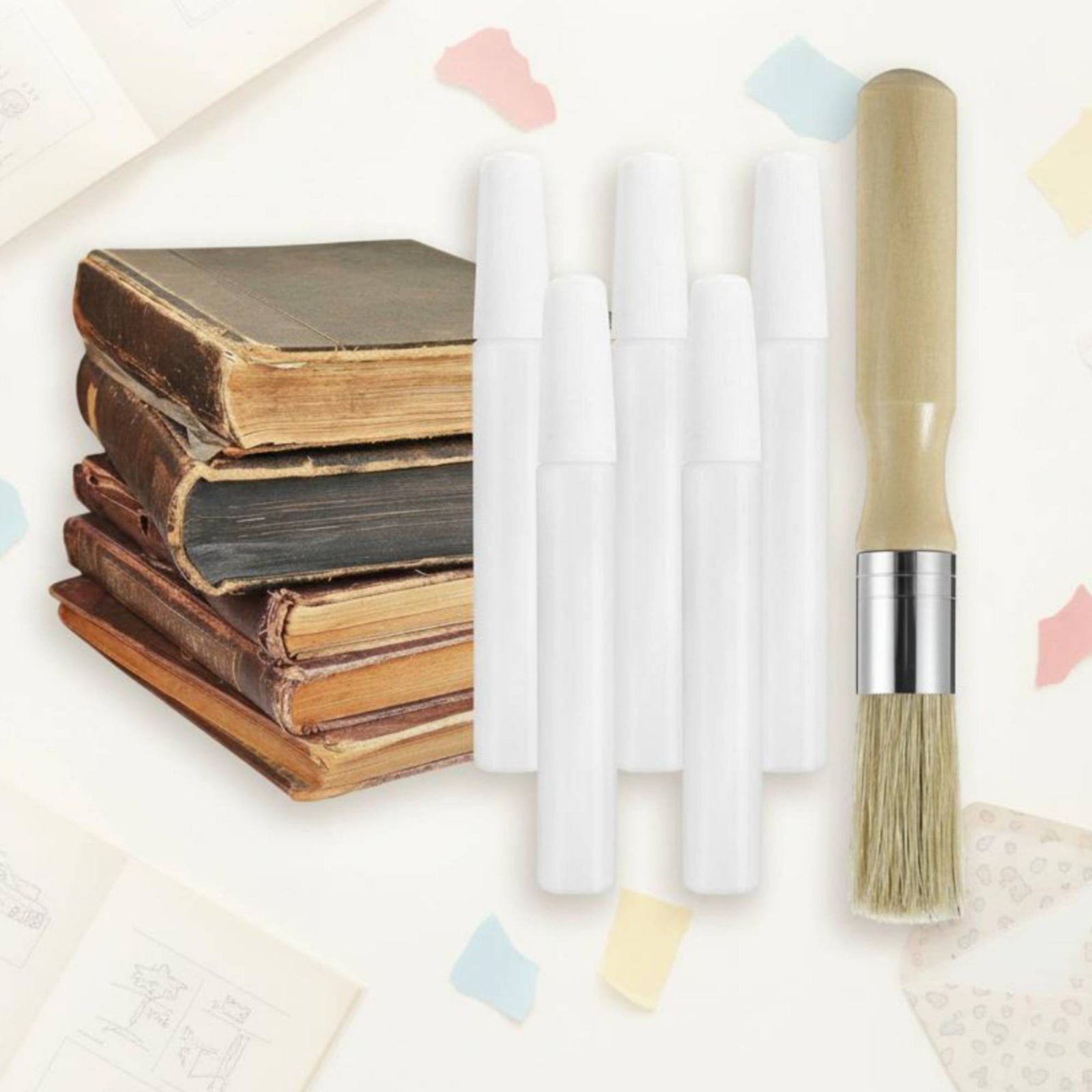 6 Pieces Book Glue and Brush S - đánh giá và giá Bookbinding Supply Kit