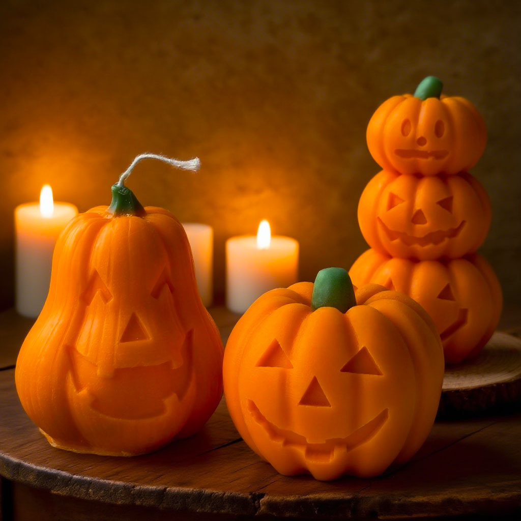 Halloween Devil Pumpkin Silico - đánh giá và giá Soy Candle Fragrance Oil