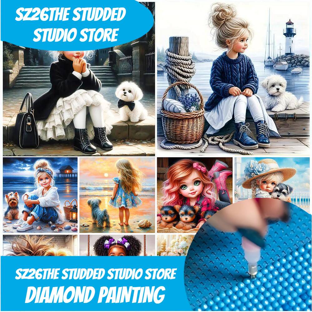 Sz26The Studded Diy Diamond Mo - đánh giá và giá Art Craft Animals