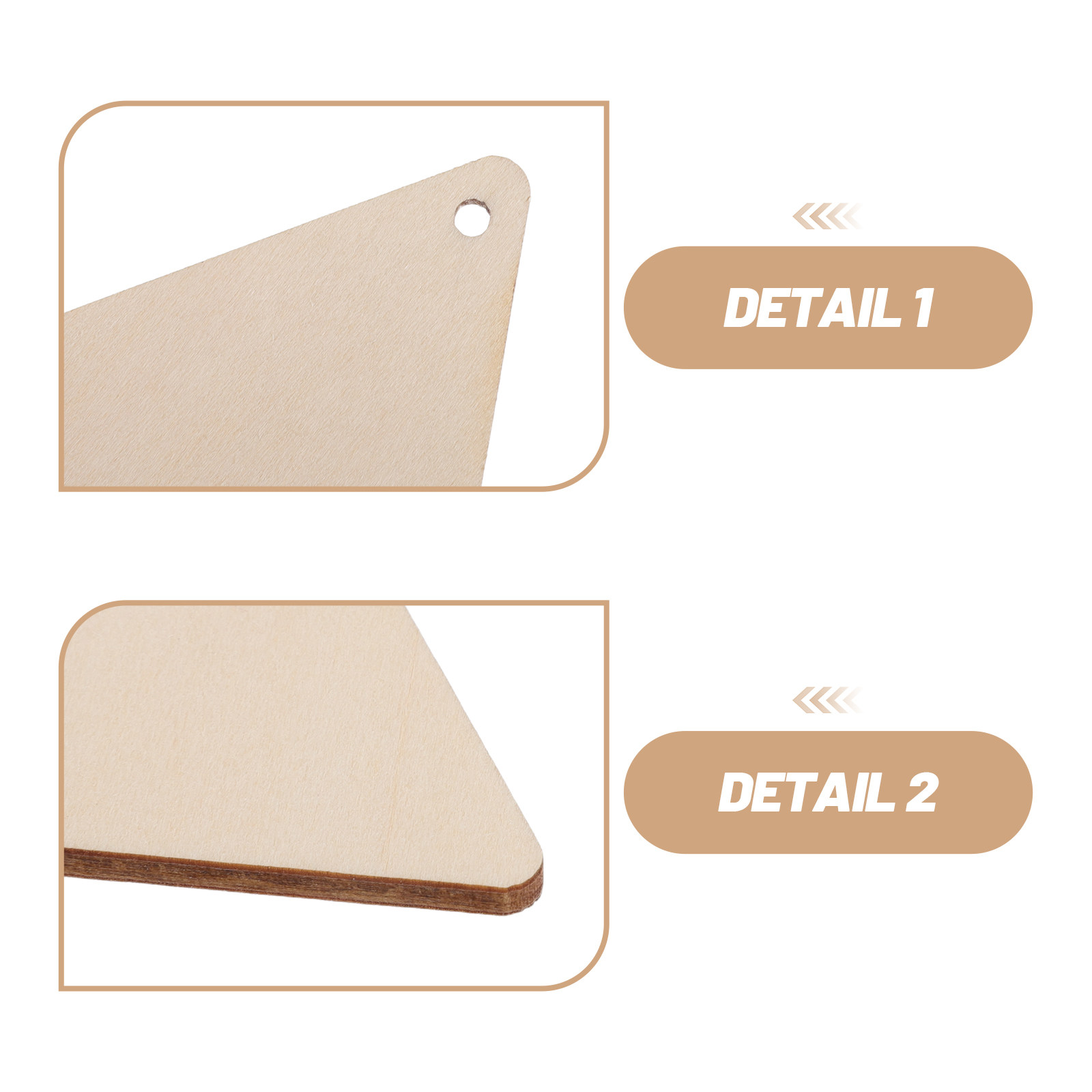 Wooden Triangle Wall Art Hangi - đánh giá và giá Art And Craft For Nursery