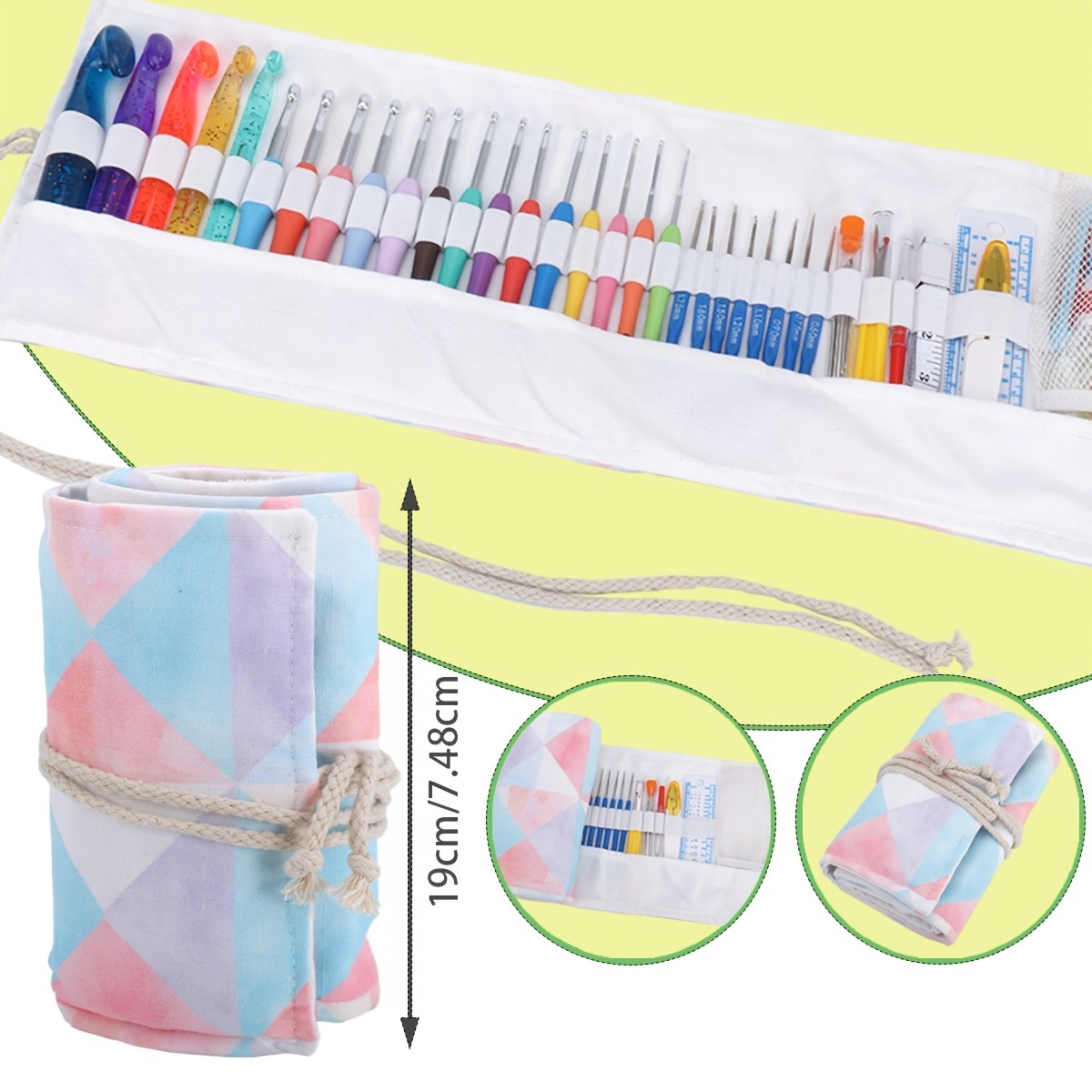 118pcs Crochet Hooks Sets, Erg - đánh giá và giá Crochet Hook Set