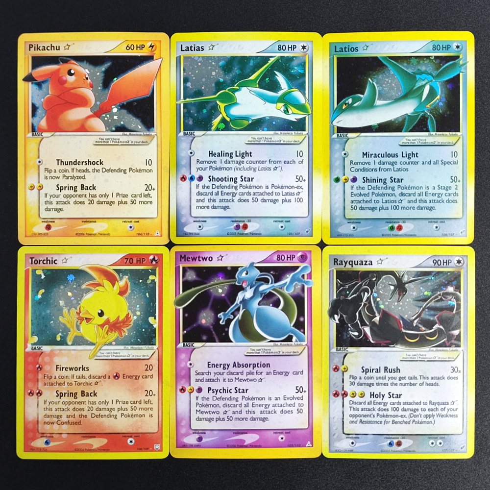 Diy Pokemon Card Gold Star Pik - đánh giá và giá Art Craft Games