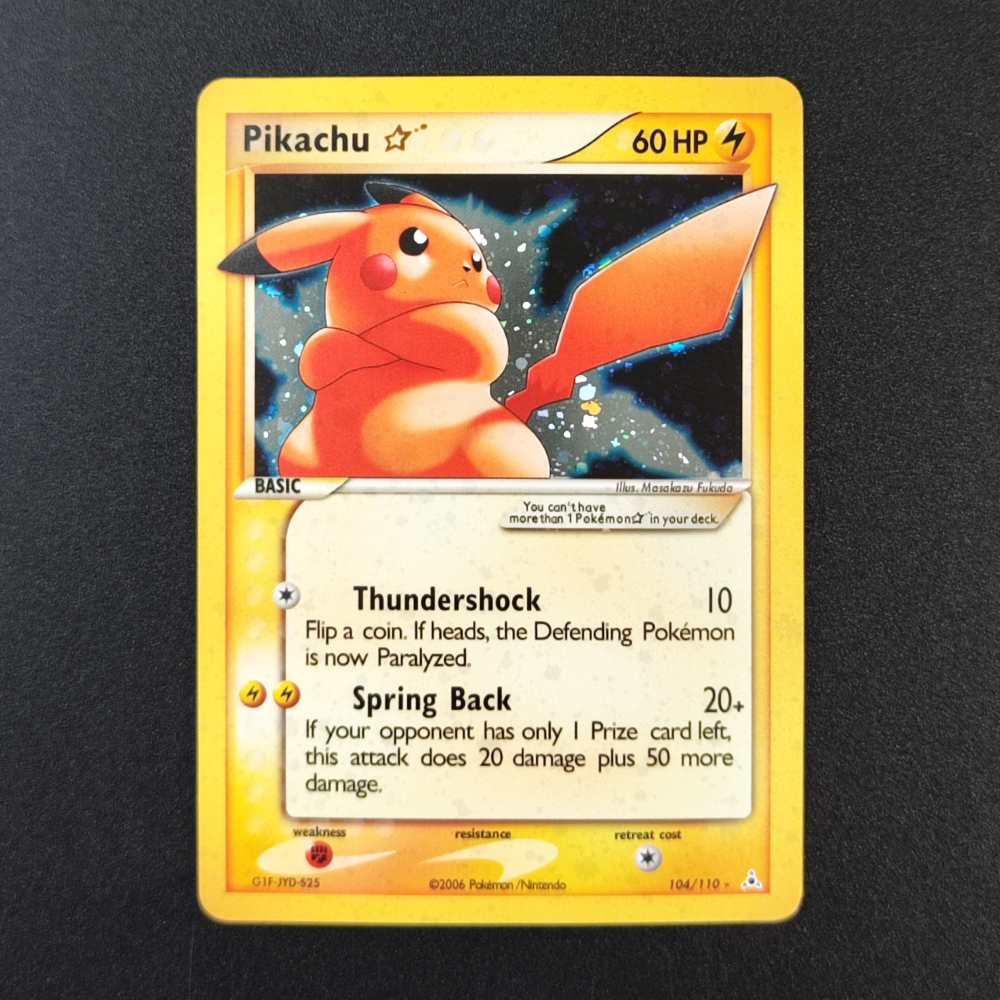 Diy Pokemon Card Gold Star Pik - đánh giá và giá Art Craft Games
