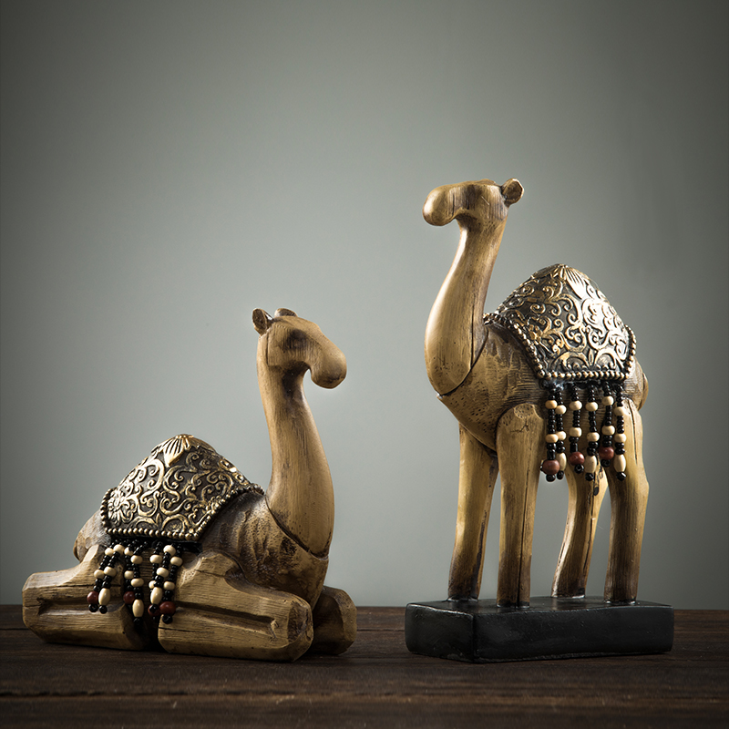 Retro Camel Statue Handmade Po - đánh giá và giá Art Craft Cafe
