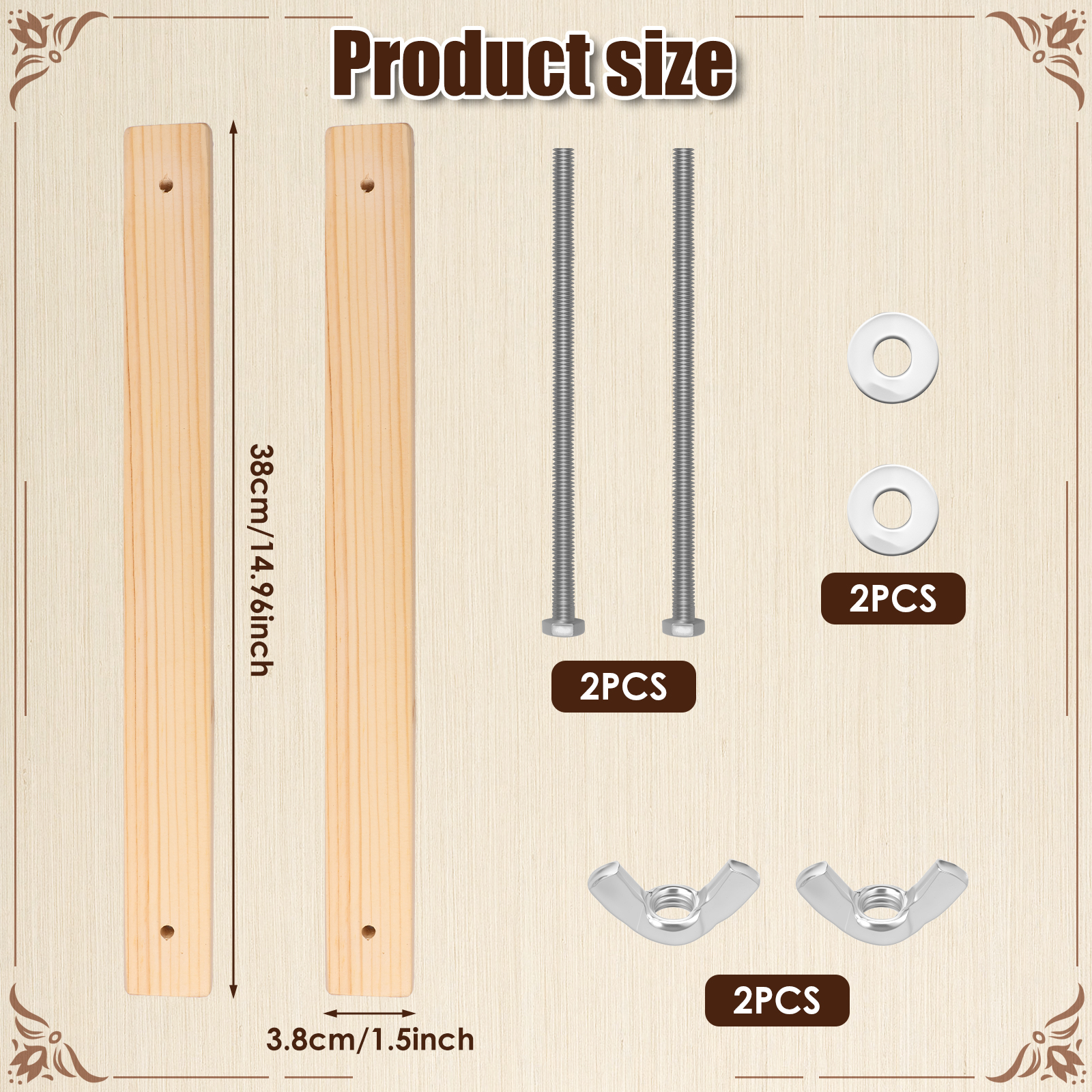 Wooden Book Press Kit DIY Gree - đánh giá và giá Bookbinding Supply Kit