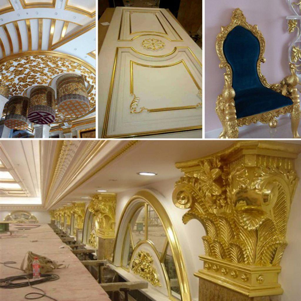 Imitation Golden Leaf Gold Foi - đánh giá và giá Art Craft With Paper