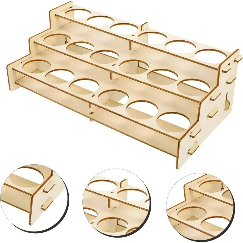 Wooden Paint Rack Organizer fo - đánh giá và giá Art Craft Organizer