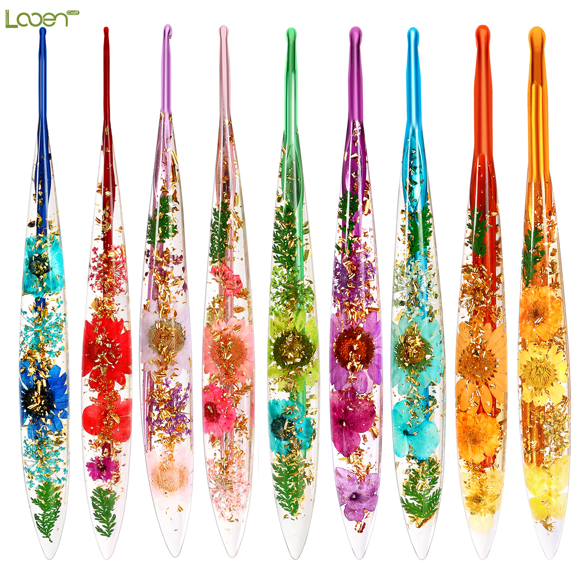 9Pcs/1Pc Hot Selling Epoxy Res - đánh giá và giá Crochet Hook Set