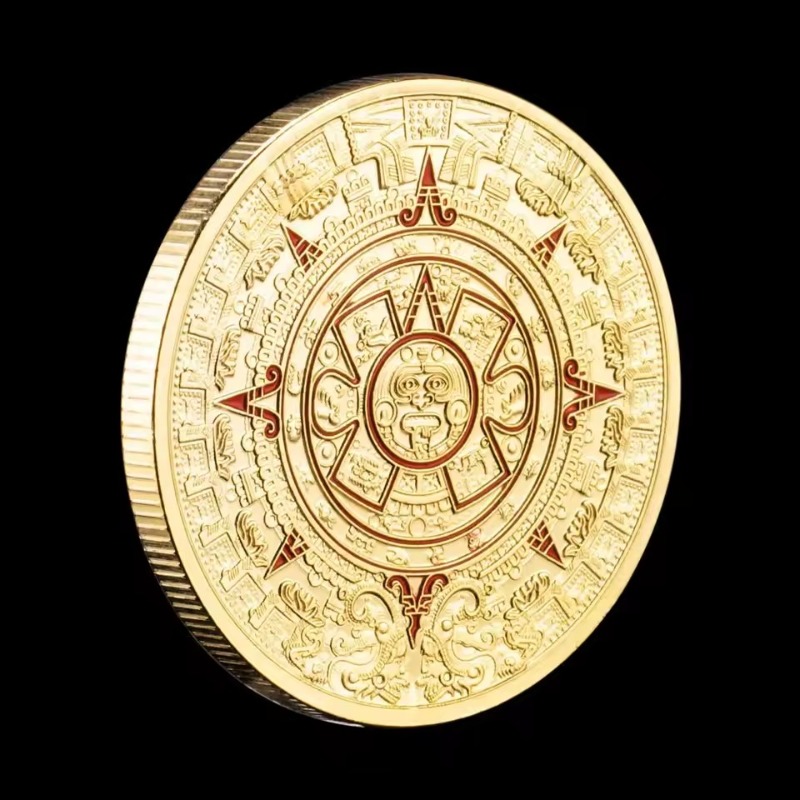 Gold Plated Mayan Aztec Calend - đánh giá và giá Letter S Art Craft