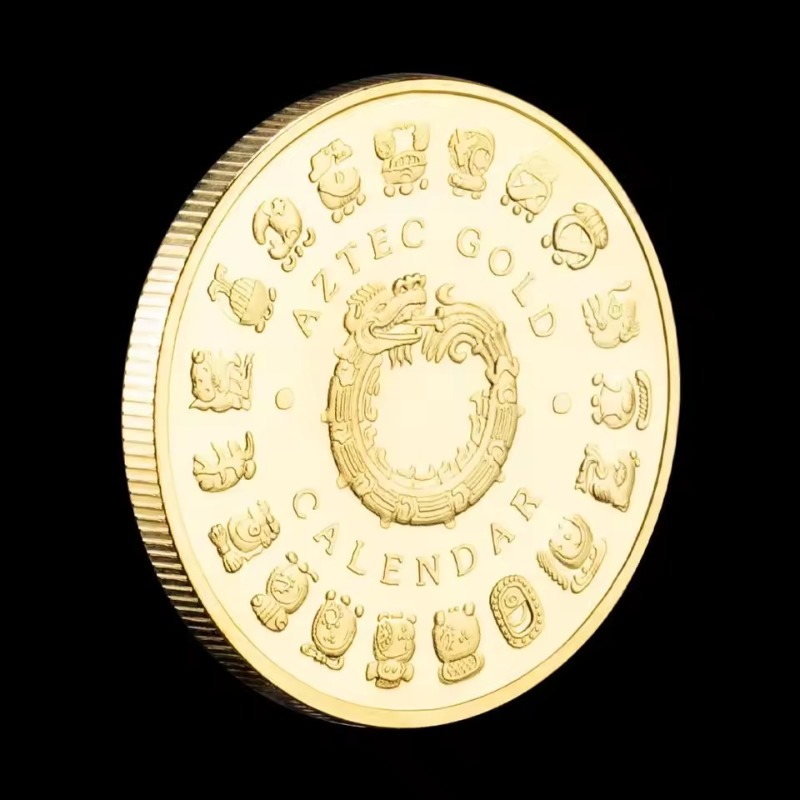 Gold Plated Mayan Aztec Calend - đánh giá và giá Letter S Art Craft