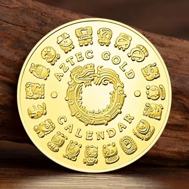 Gold Plated Mayan Aztec Calend - đánh giá và giá Letter S Art Craft