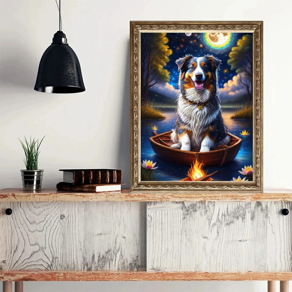 1pc frameless Starry Night Dac - đánh giá và giá Art Craft Animals