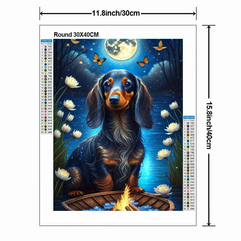 1pc frameless Starry Night Dac - đánh giá và giá Art Craft Animals