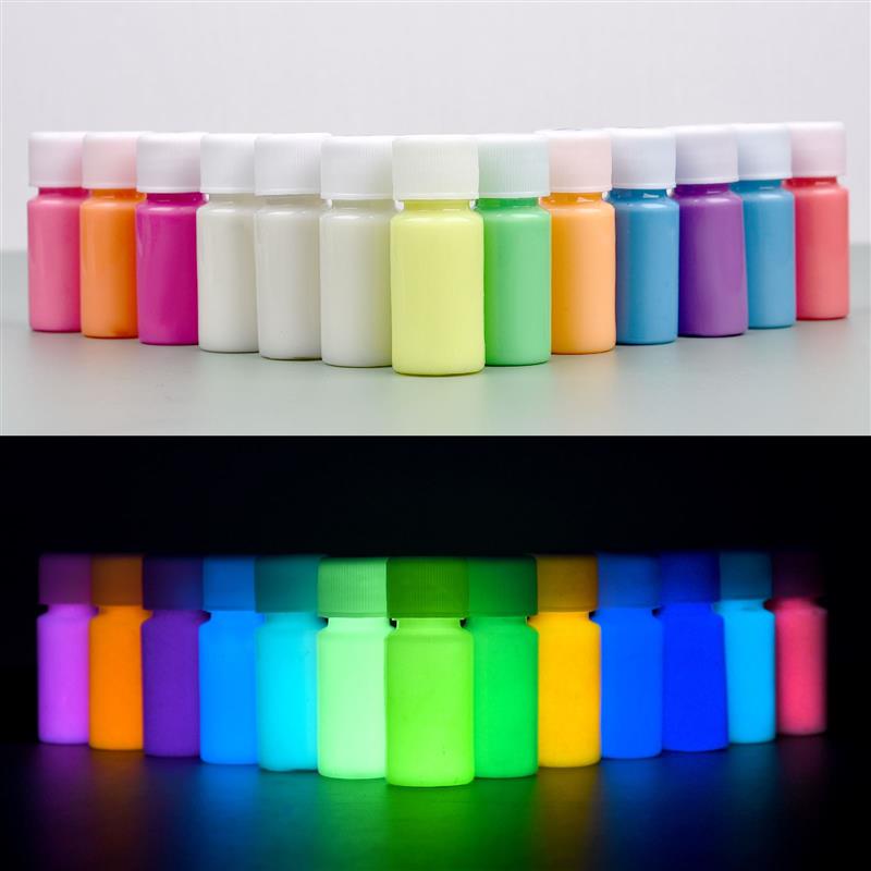 20g Bottle Fluorescent Pigment - đánh giá và giá Acrylic Pour Paint