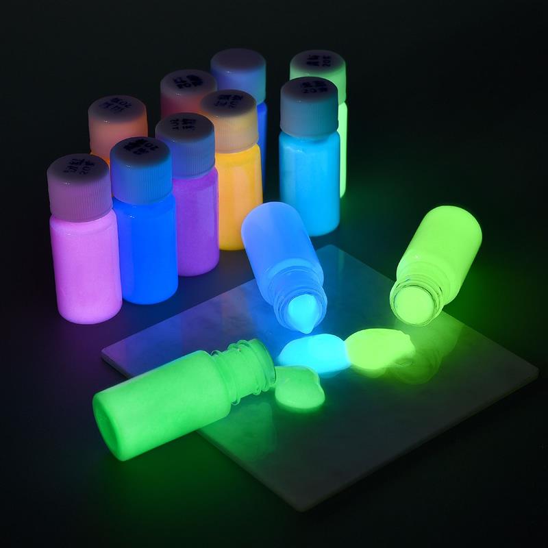 20g Bottle Fluorescent Pigment - đánh giá và giá Acrylic Pour Paint