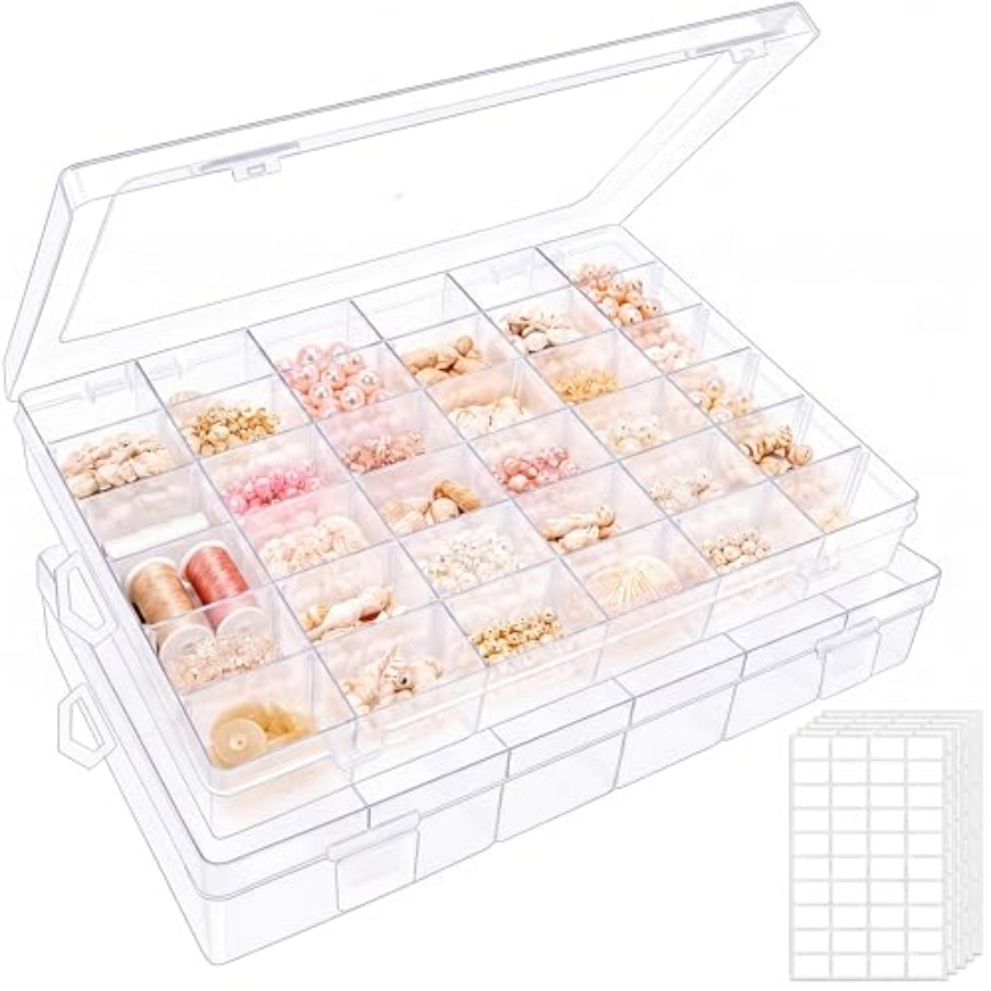 Clear Bead Organizer Tackle Bo - đánh giá và giá Art Craft Organizer