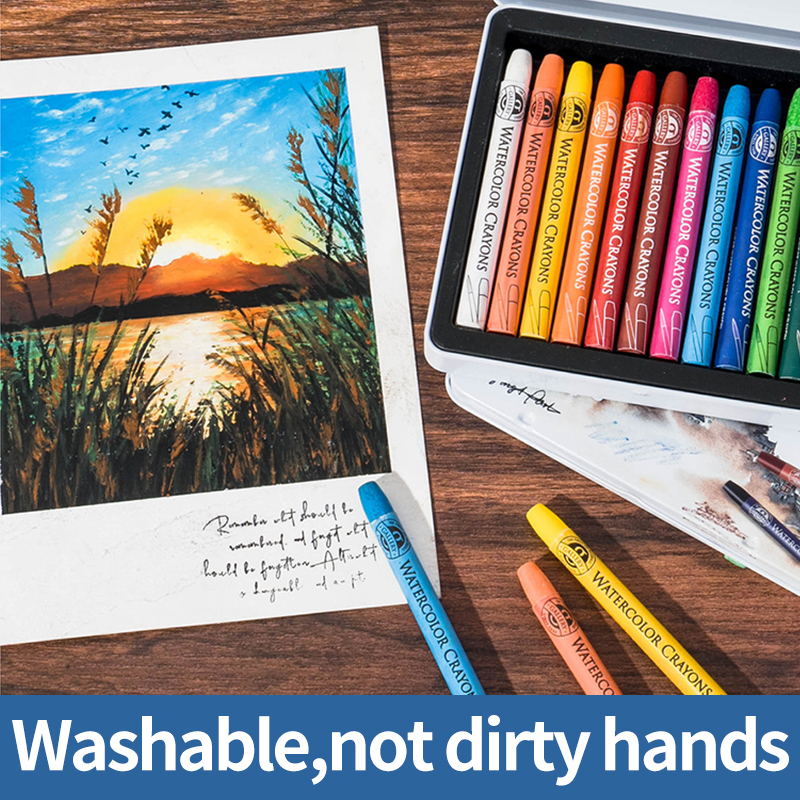 MUNGYO 12/24/36Colors Water-so - đánh giá và giá Chalk Pastel Set