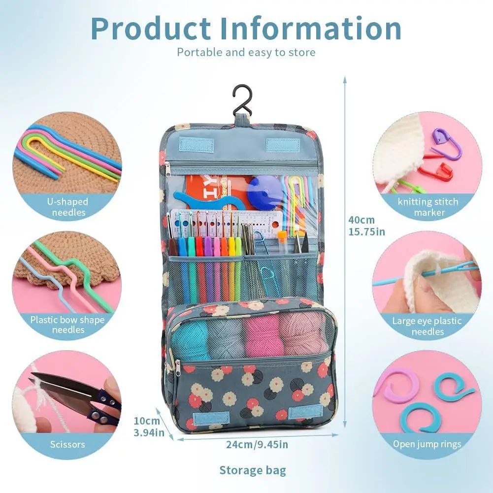 Knitting Crochet Hook Set Home - đánh giá và giá Crochet Hook Set