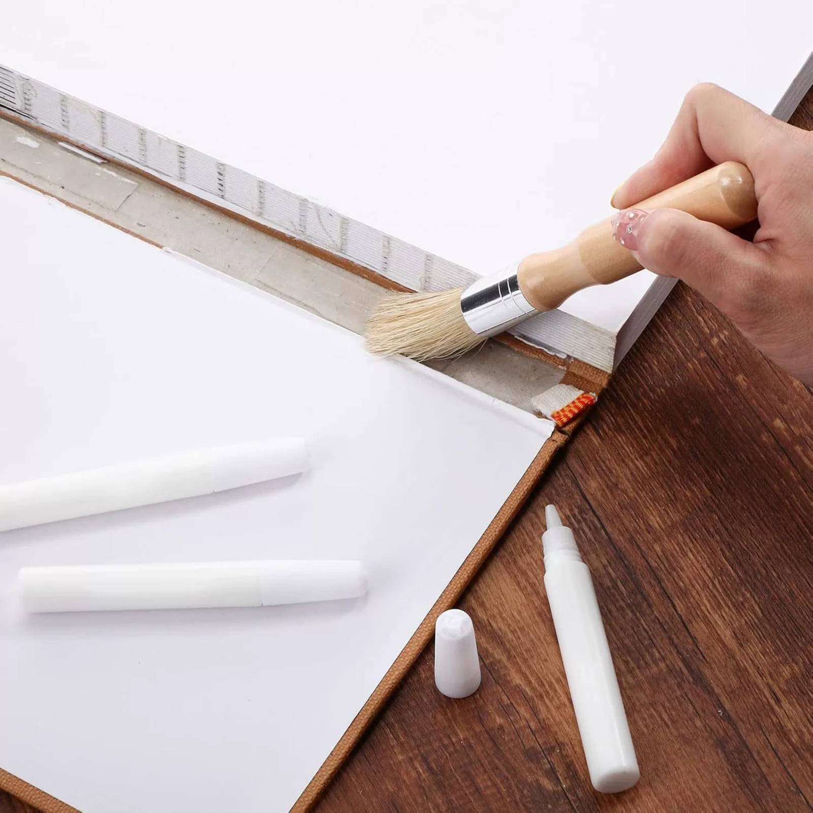 6 Pieces Book Glue and Brush S - đánh giá và giá Bookbinding Supply Kit
