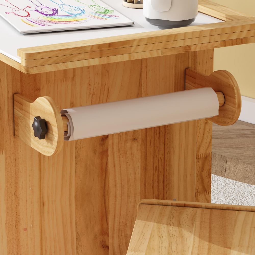 Solid Wood Kids Table and Chai - đánh giá và giá Art And Craft For Nursery