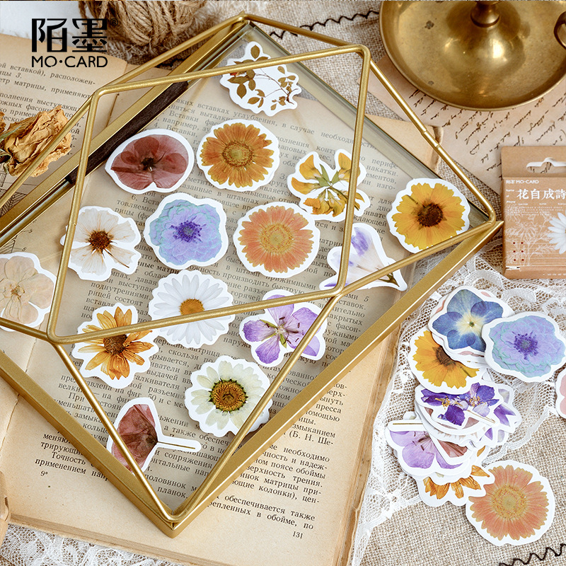 45 Pcs Fresh Flowers Sticker S - đánh giá và giá Art Craft For 3 Year Old