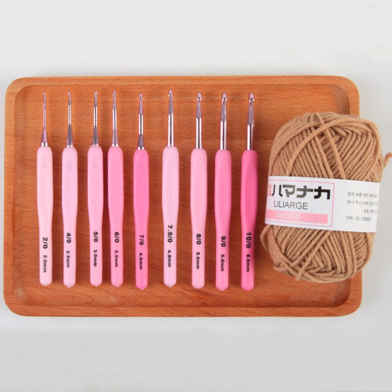 9pcs Crochet Hook Kit 2.5-6cm  - đánh giá và giá Crochet Hook Set