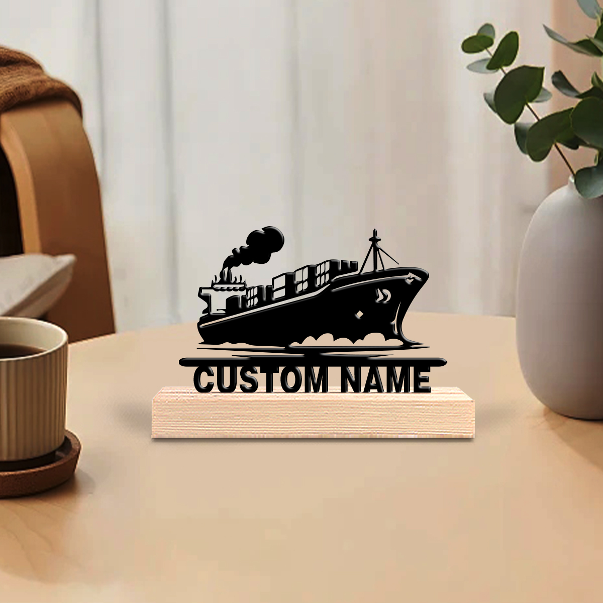 1pc new boat Custom Text Tin S - đánh giá và giá Art Craft Wood