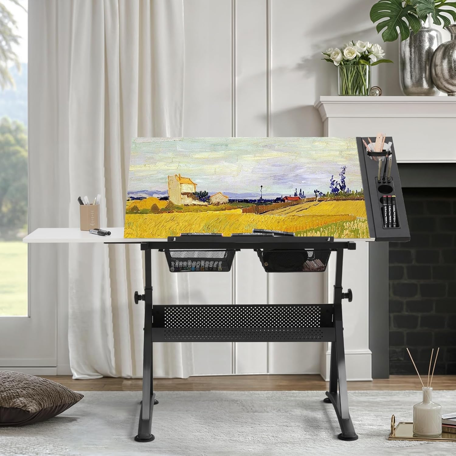Art Deco Drafting Table, Heigh - đánh giá và giá Art & Craft Kids Toys