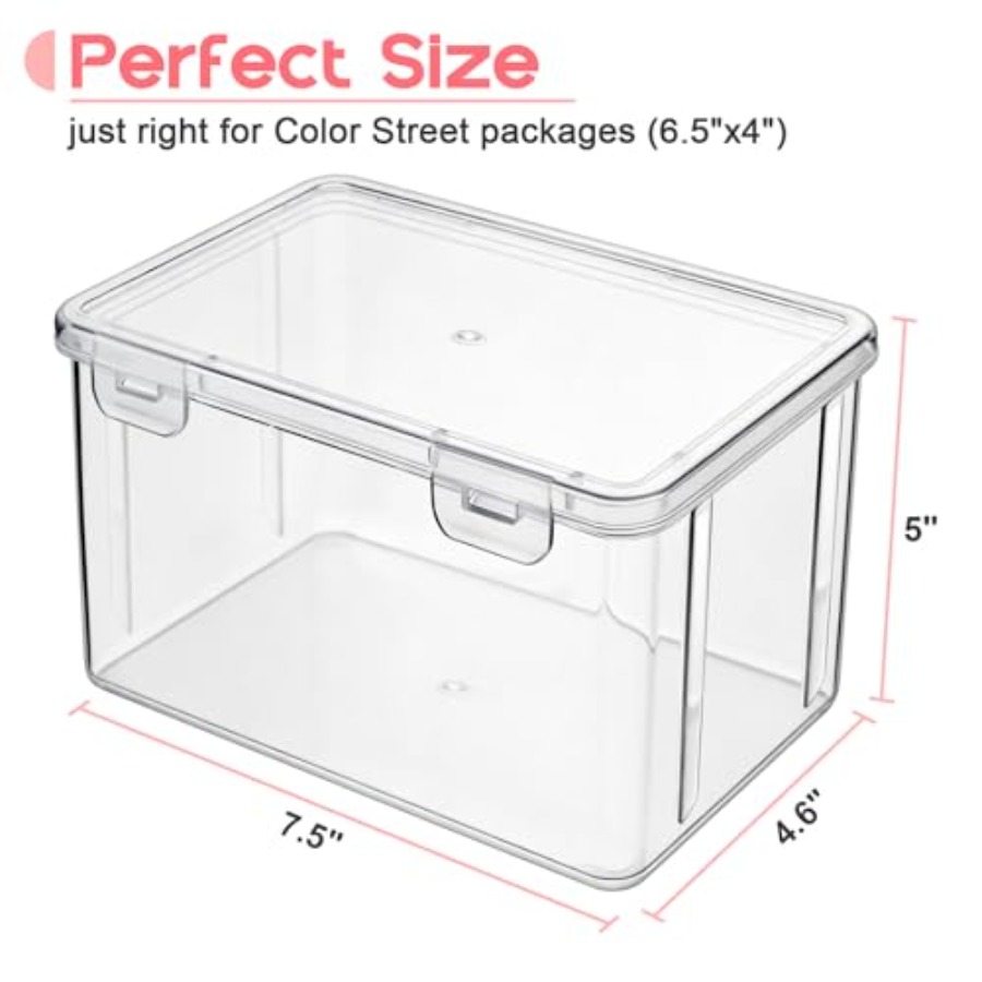 Storage Box for Color Street N - đánh giá và giá Art Craft Organizer