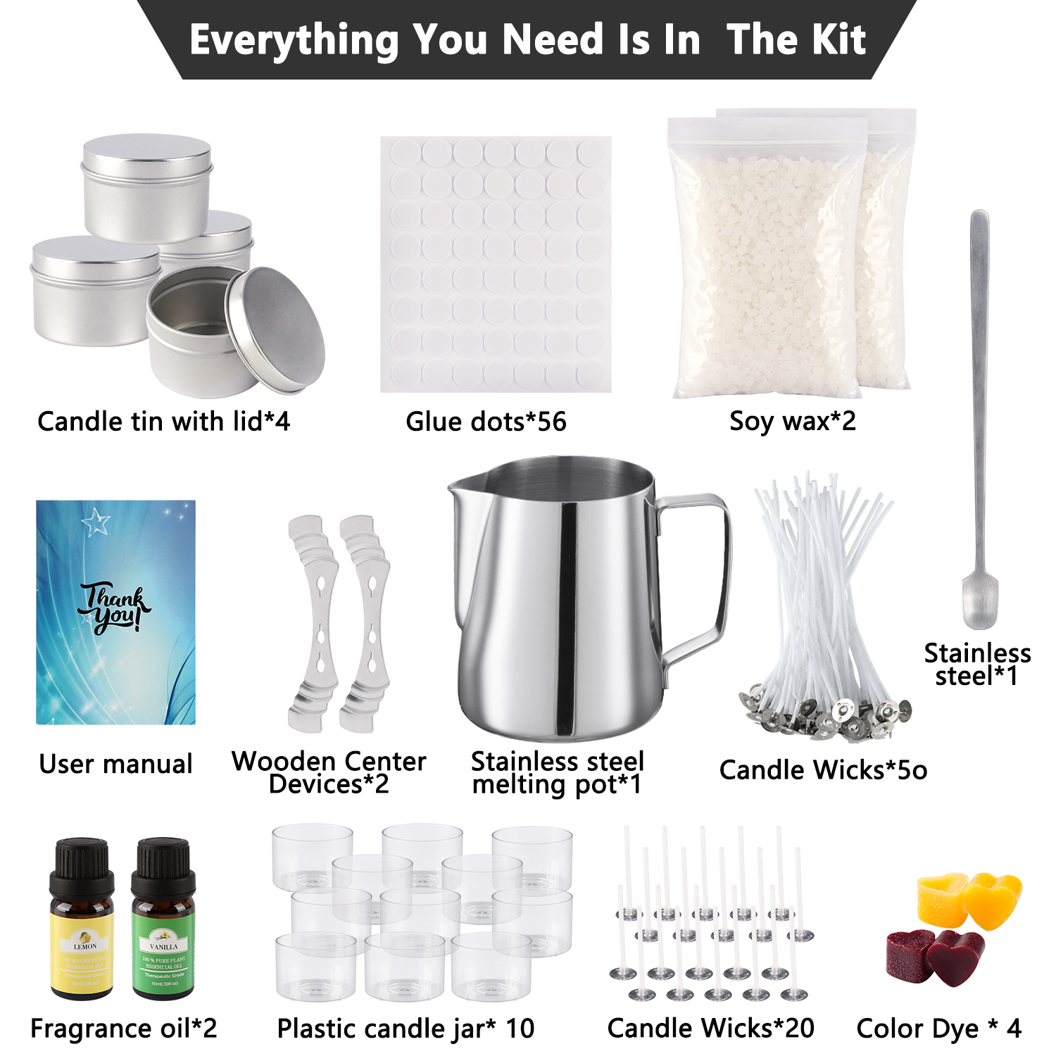 Simple DIY candle-making set,  - đánh giá và giá Soy Candle Fragrance Oil