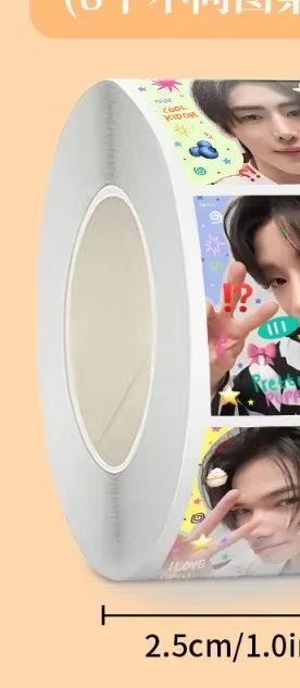 500Pcs ENHYPENS Polaroid & ID  - đánh giá và giá Washi Tape Rolls