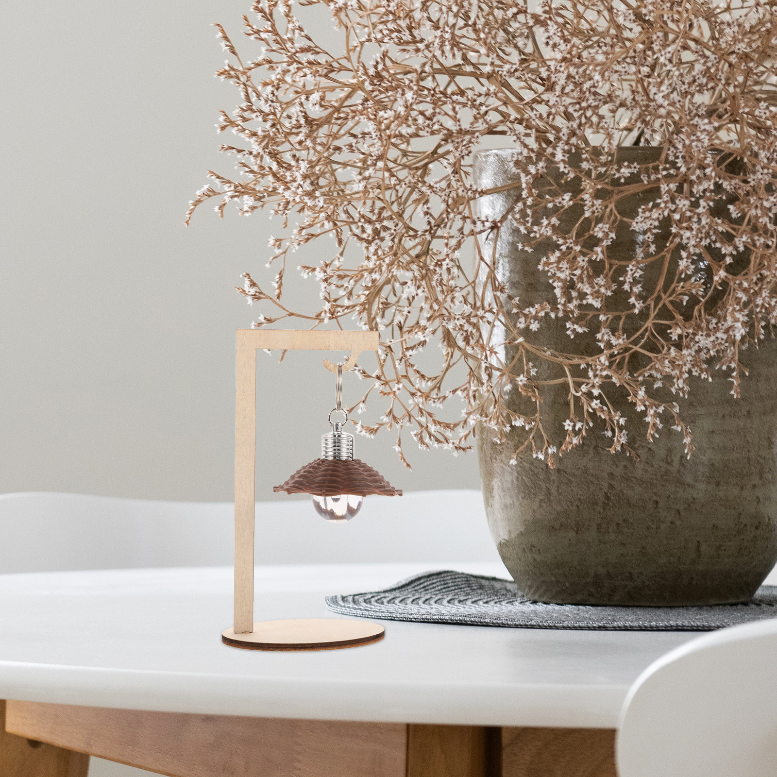 Creative Wooden Desk Lamp Kit  - đánh giá và giá Art Craft Wood