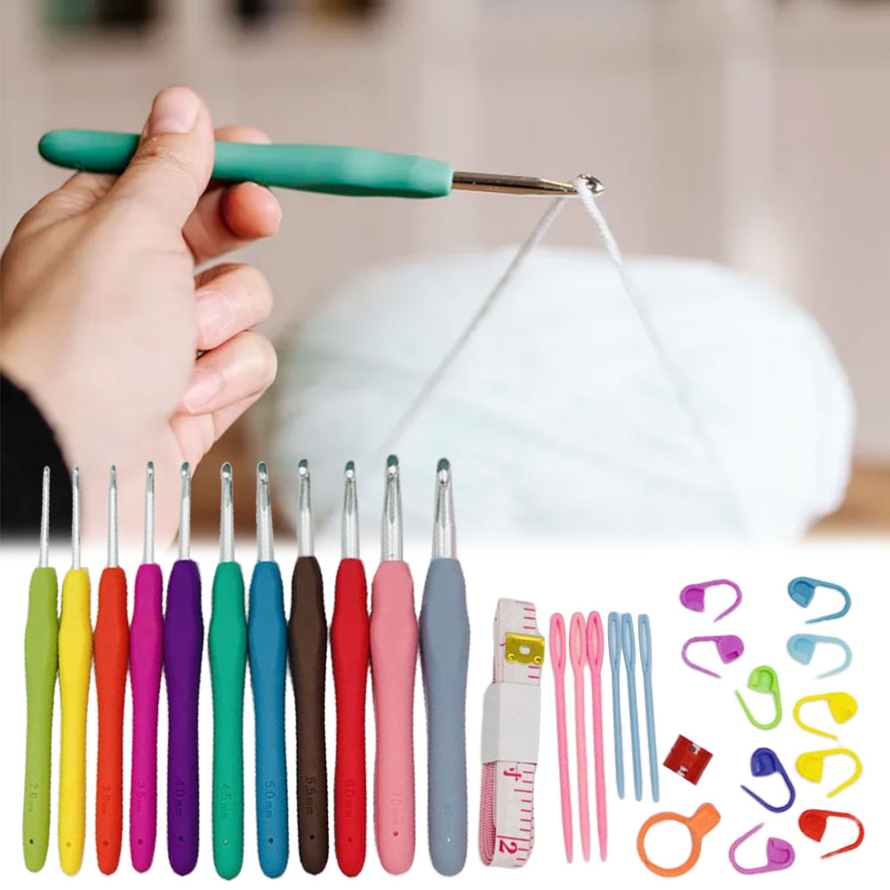 Crochet Hooks Set Yarn Knittin - đánh giá và giá Crochet Hook Set
