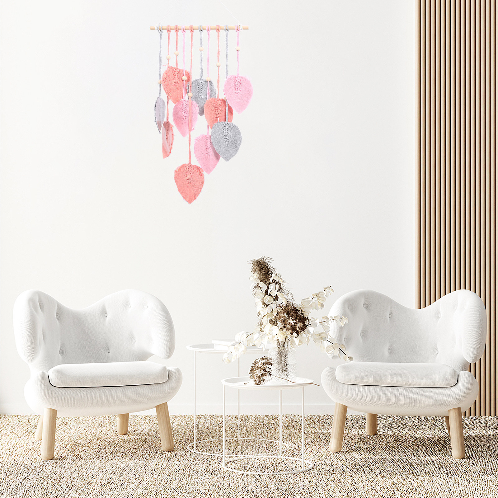 Leaf Woven Tapestry Macrame Wa - đánh giá và giá Art And Craft For Nursery