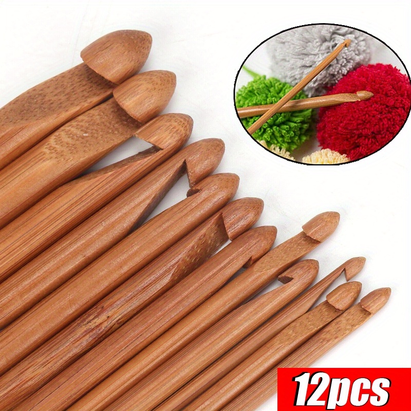 DIY Crochet Hooks Set Bamboo H - đánh giá và giá Crochet Hook Set