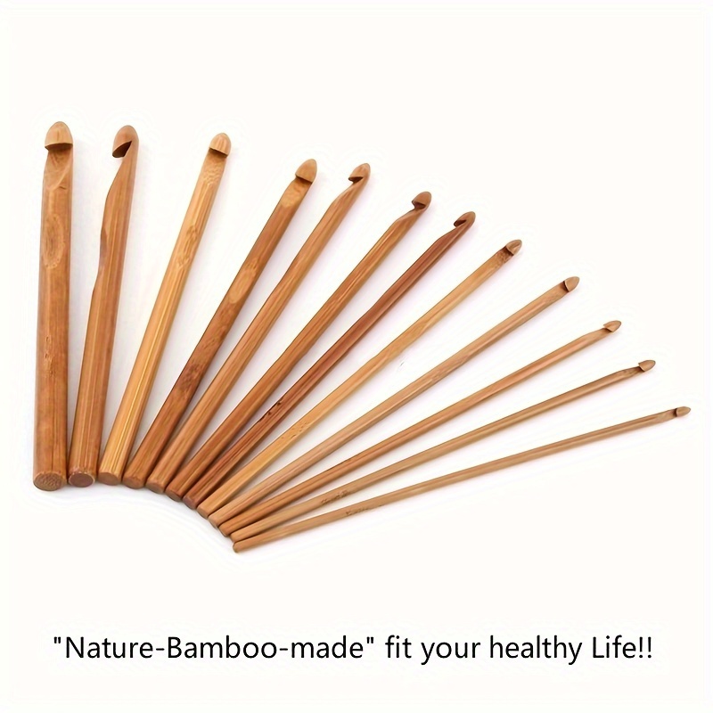 DIY Crochet Hooks Set Bamboo H - đánh giá và giá Crochet Hook Set