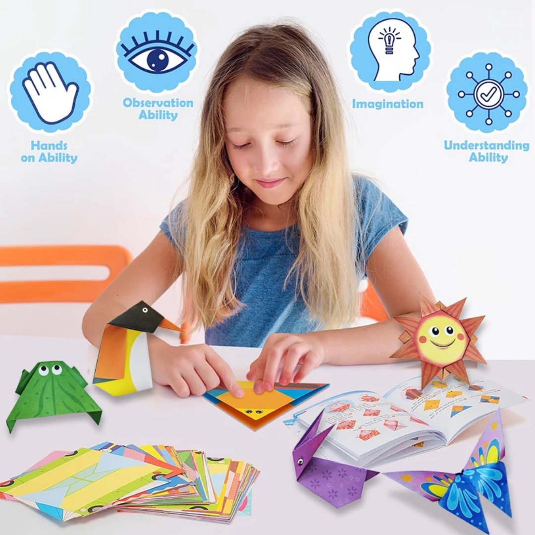 New Origami Kit 30 Sheets Orig - đánh giá và giá Art Craft For 3 Year Old
