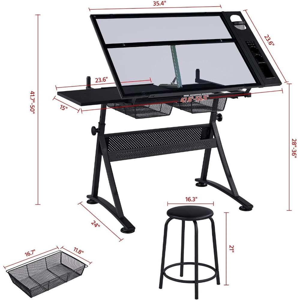Height Adjustable Drafting Tab - đánh giá và giá Art & Craft Kids Toys