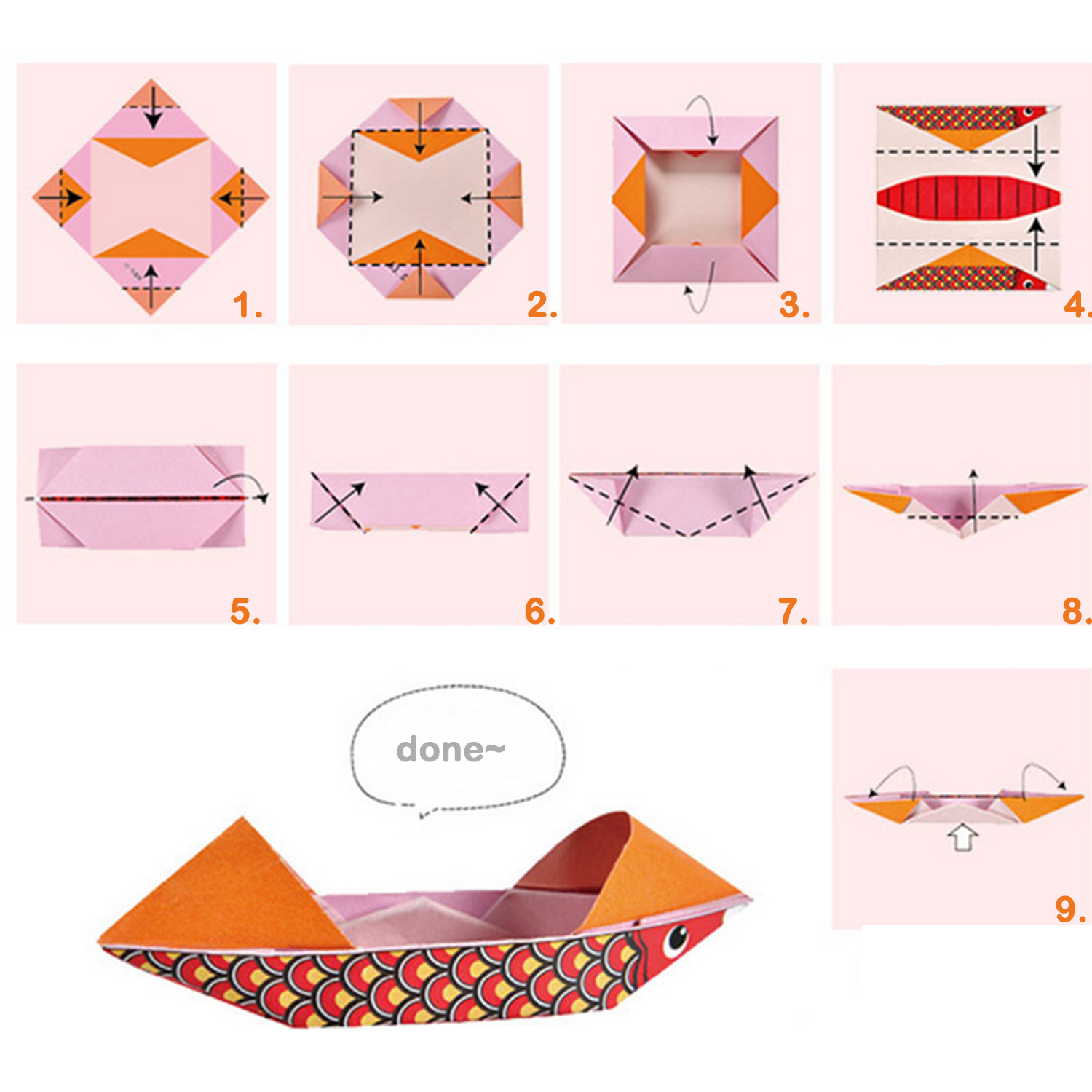 54Sheets Origami Folding Paper - đánh giá và giá Art And Craft For Nursery