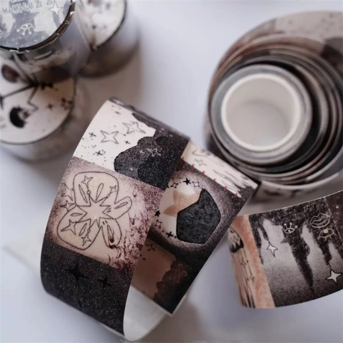 MuZiShan Studio The Whispers O - đánh giá và giá Washi Tape Rolls