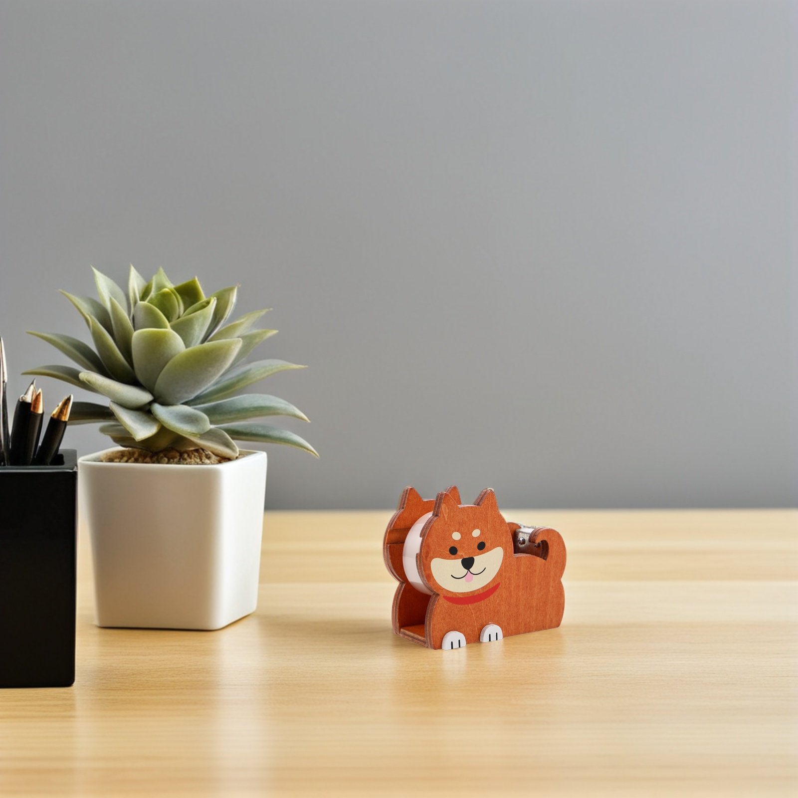 1Set Kawaii Dog Tape Dispenser - đánh giá và giá Washi Tape Rolls