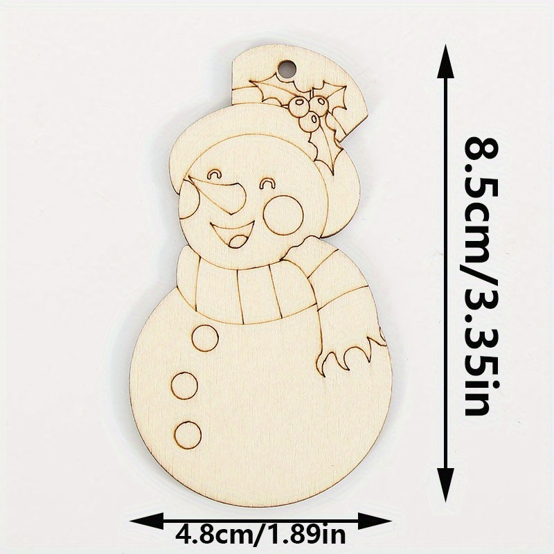 Paintable Blank Wooden Christm - đánh giá và giá Art And Craft For Xmas